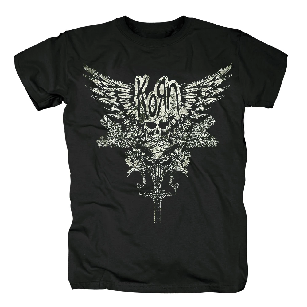 

Bloodhoof KORN ROCK BAND GRAPHIC THE PATH OF TOTALITY SKULL ROCK T-shirt Asian Size