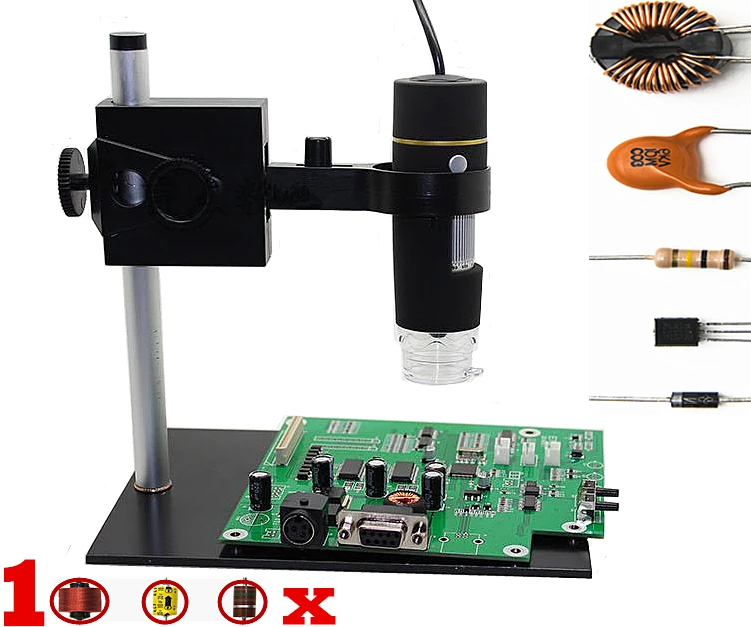 

USB Digital Electronic Microscope Portable 8 LED Digital Camera Microscope Endoscope Magnifier 1000X