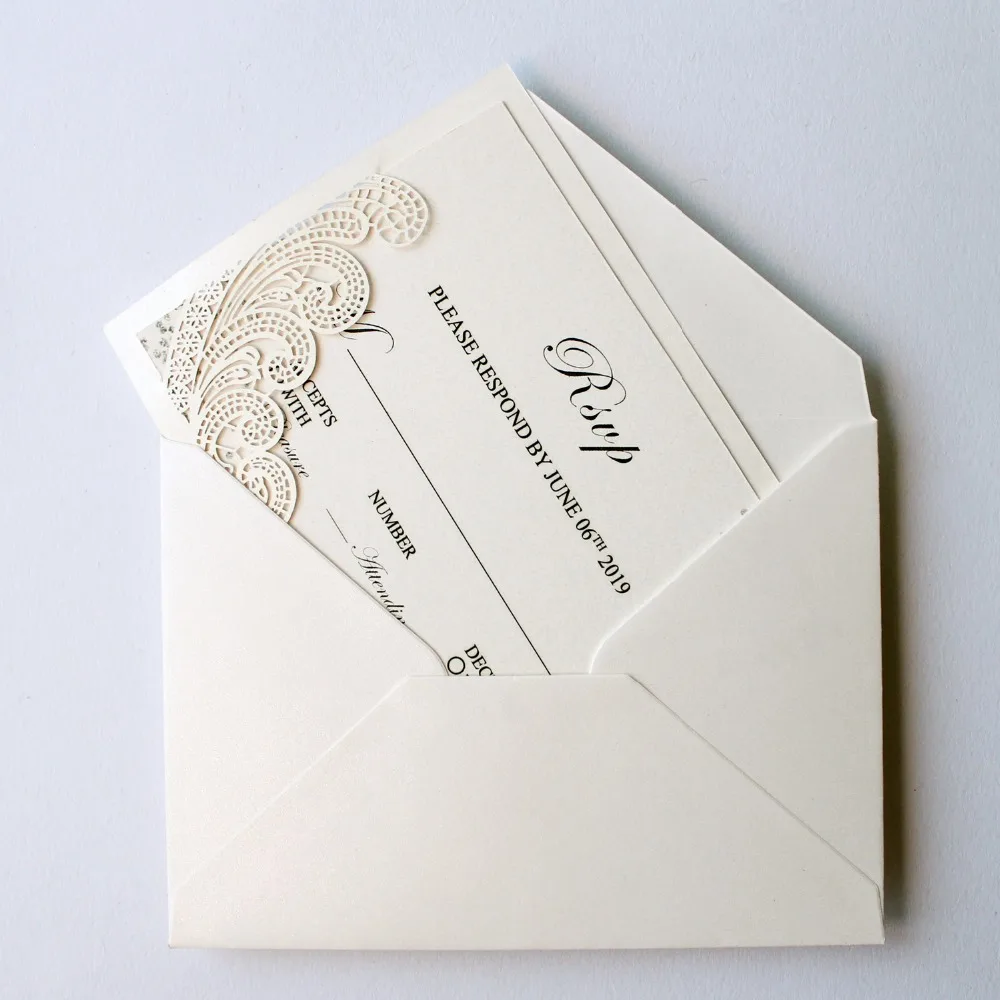 RSVP Cards Included