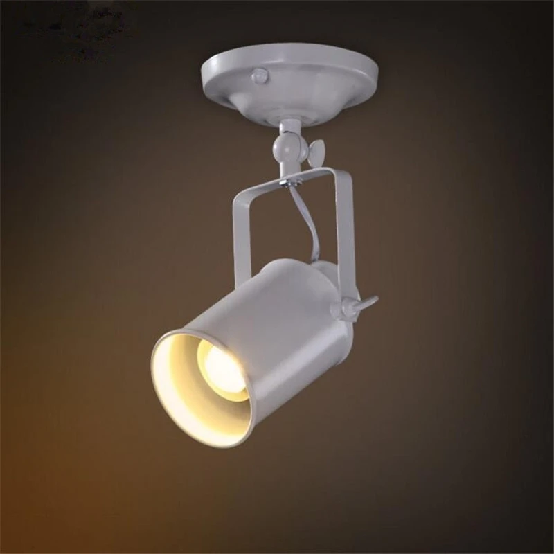  Ceiling Lamp American Retro Country Loft Style LED lamps Industrial Vintage Iron Ceiling light for  - 32726263309