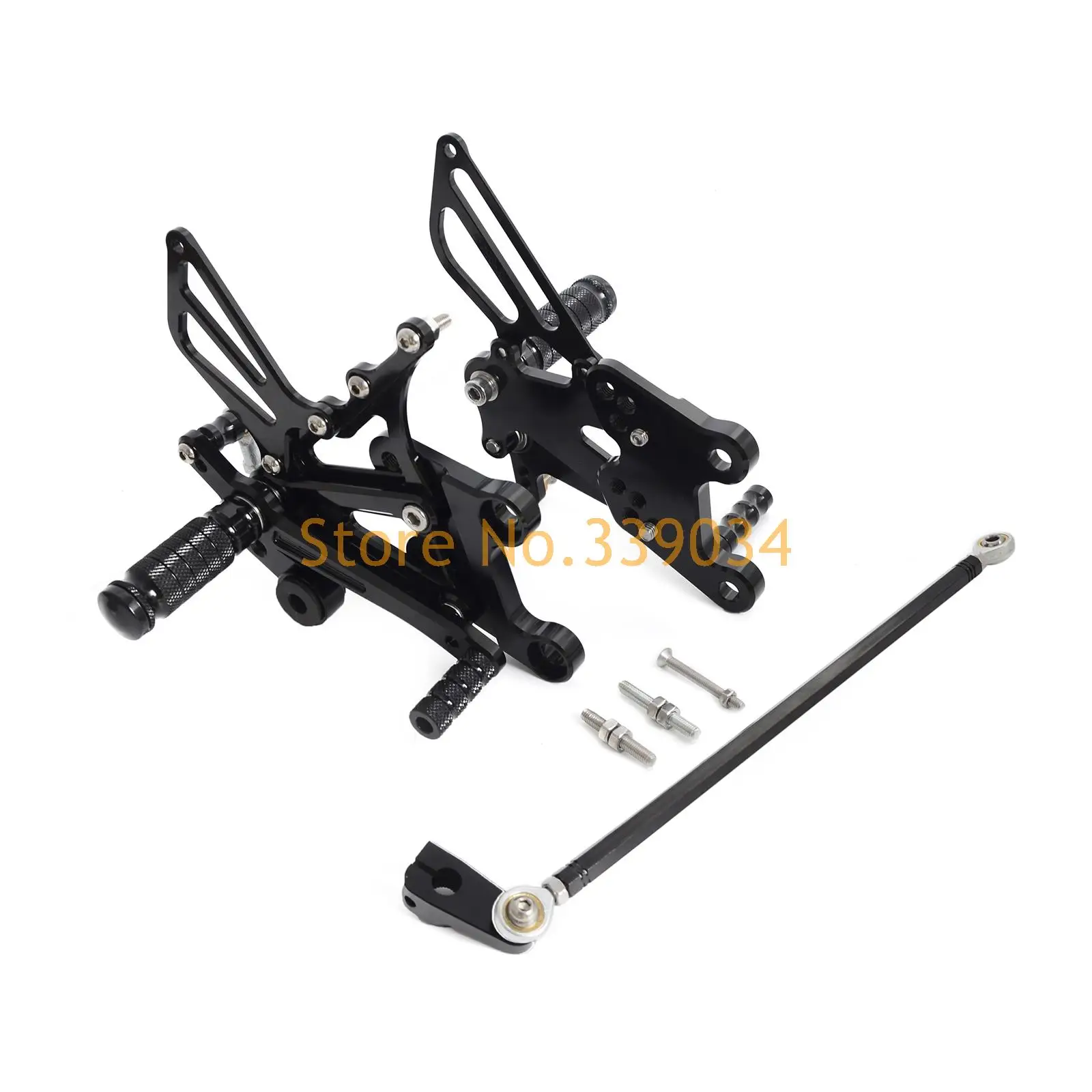 

Racing Adjustable Rearsets Foot Rest Peg Rear Set For For Yamaha YZF-R125 2008-2013 Black Gold Sliver