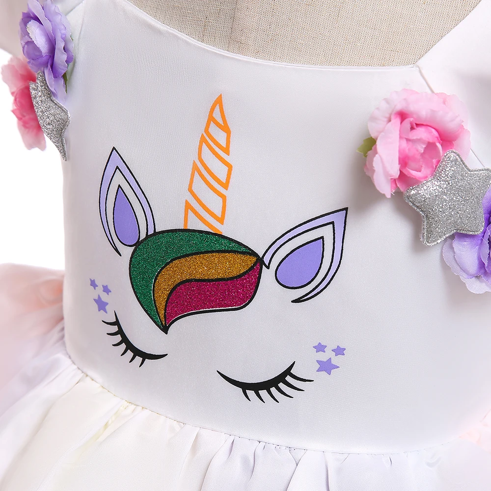 Colorful Unicorn Party Dress -Unicorn Fashion