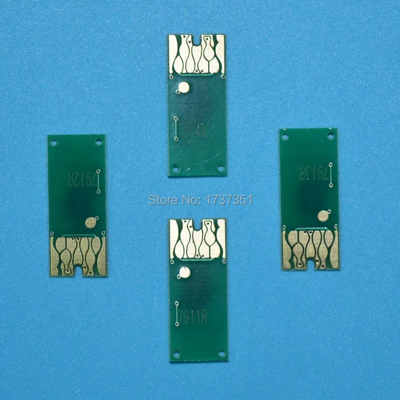 

t7911-t7914 auto reset chip permanent use 4 color for epson wf-5620 wf-4640 wf-4630 wf-5110 wf-5190 wf-5690 printer cartridge
