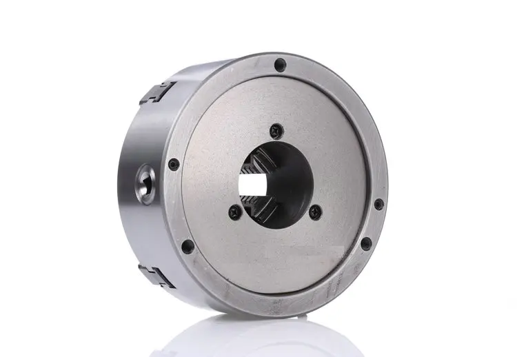 

200mm small four jaw self centering chuck K12 linkage CNC lathe fastening device The fourth axis chuck machining parts