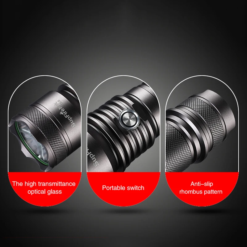 Супер мощный светодиодный флэш светильник Linterna фонарь X5 S Lanterna Flash SST40 2000lm 26650