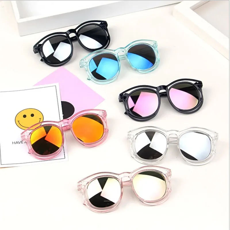 Fashion Kids Baby Girls Boys Summer Sunglasses Solid Frame Goggles Toddler Kid Novelty Toys Accessories Eyeglasses Outwear