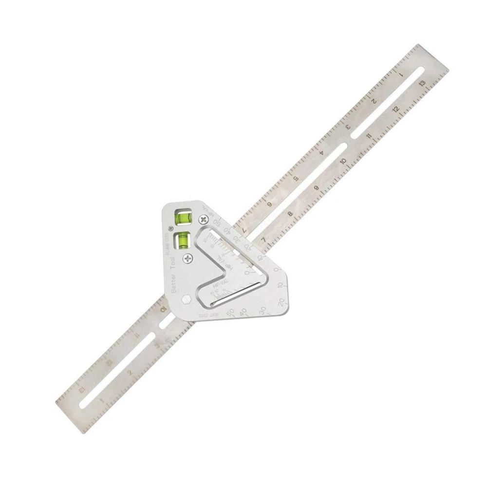 

Roof Revolutionizing Carpentry Utensil Practical Protractor Angle Finder Stainless Steel Caliper Measuring Angle Ruler new