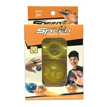 Светящийся магнитный шар игрушки для детей креативное образование кончики пальцев Спиннер светящийся антистресс