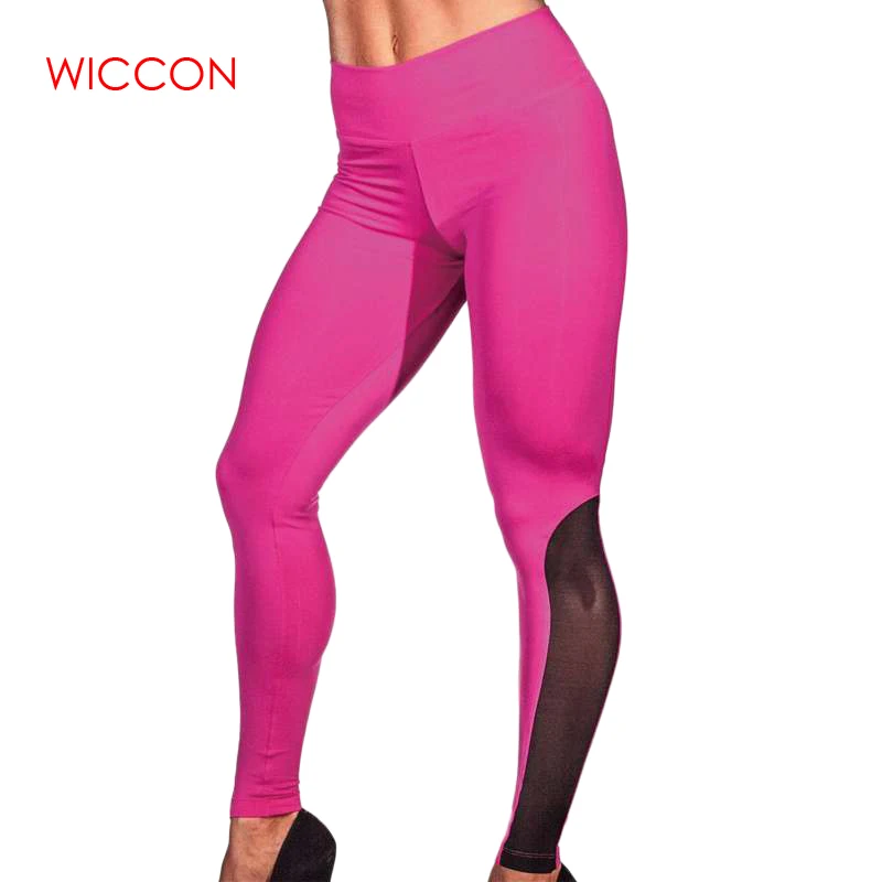 Autumn Fashion Leggings Women Slim Sexy Fitness Leggings Female High Waist Skinny Patchwork Pencil Pants Ankle Length Leggings Leggings