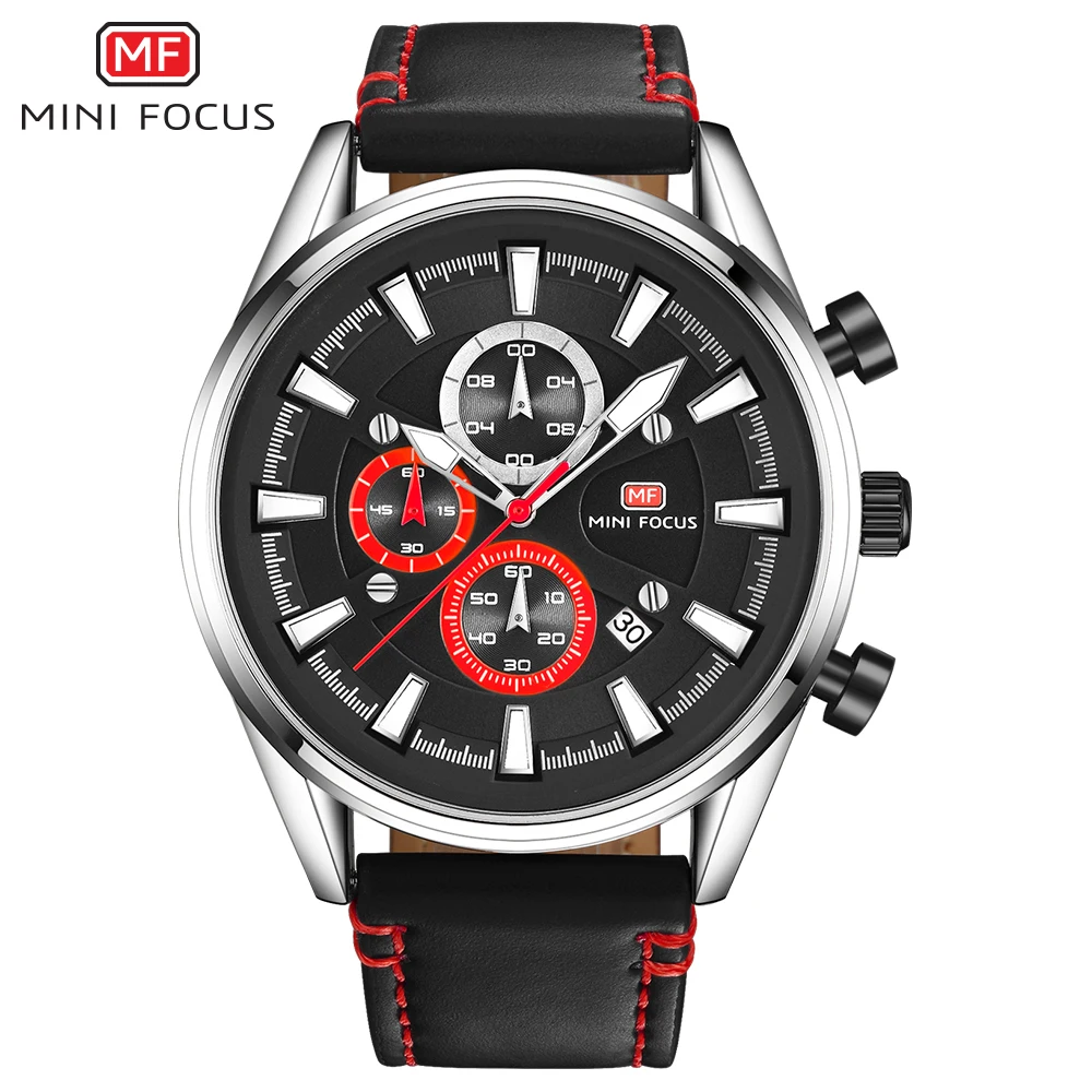 

Relogio Masculino Luxury Brand Mini Focus Sport Chronograph Watches Men Band Multifunction Waterproof Quartz Watch dropshipping