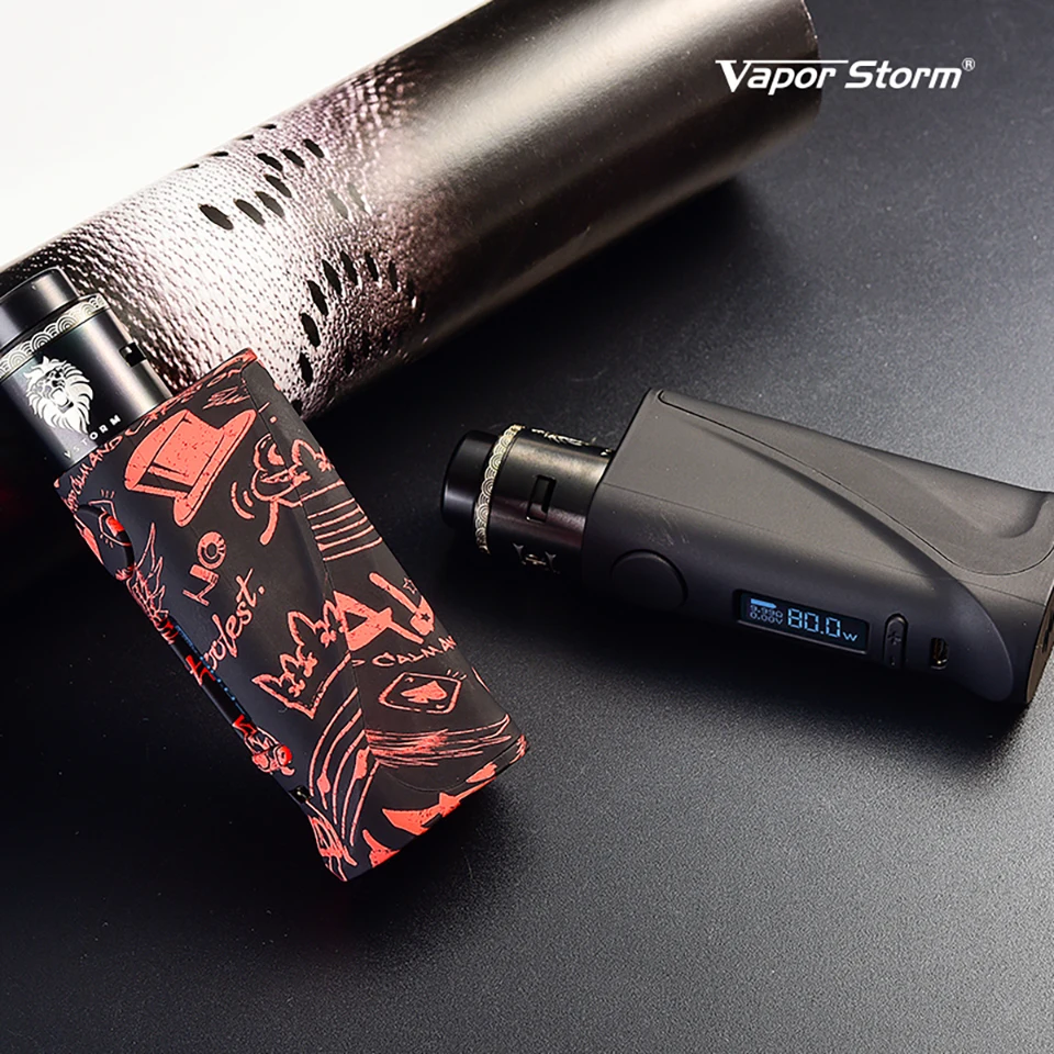 Оригинальный Новый боксмод Vapor Storm ECO Pro стартовый набор вейп ABS 5 80 Вт переменная