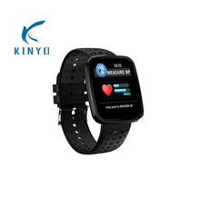 Спортивный браслет с пульсометром и трекером для сна, умный Браслет, фитнес-будильник, напоминание, трекер для активного отдыха, умный браслет для мужчин, KYP-001