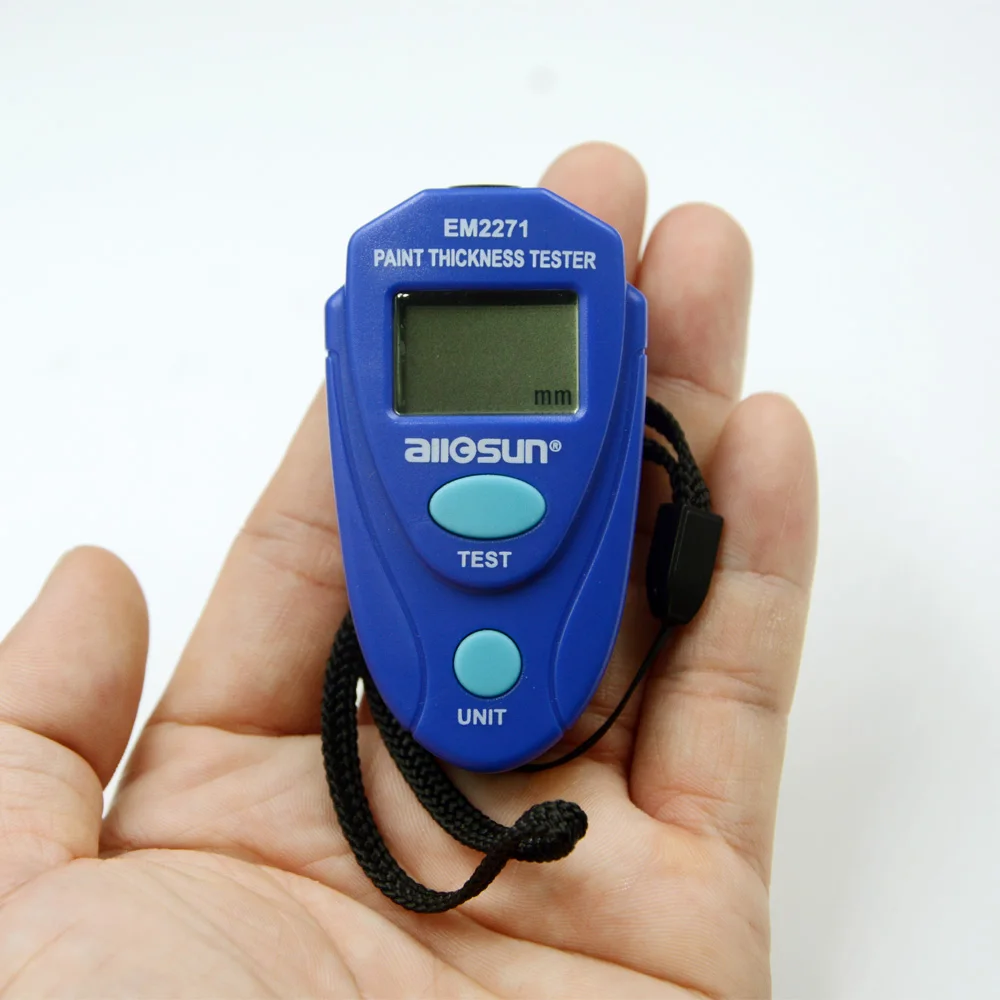 

2017 New Allosun EM2271 Digital LCD Paint Thickness Tester Car Coatings Gauges Meter Painting Measuring Instrument
