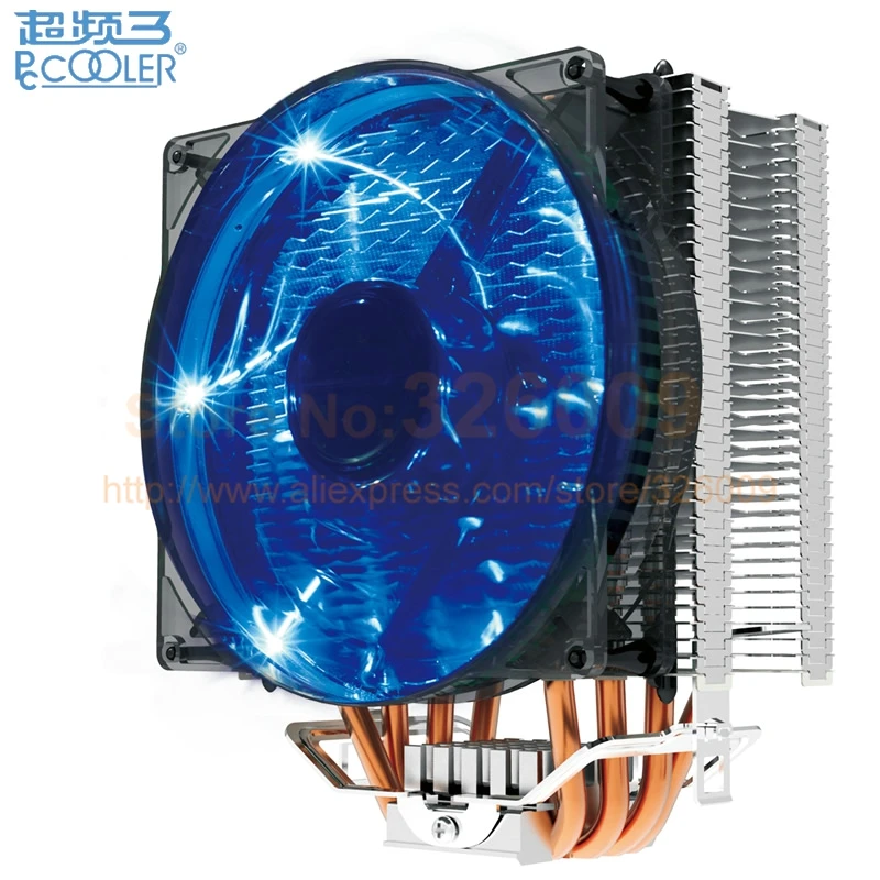 Вентилятор охлаждения процессора PcCooler S129 X4 вентилятор 12 см 4 контактный PWM для Intel
