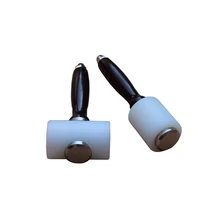 Деревянная ручка кожа резьба молоток перфоратор резка шьем молоток инструмент DIY ремесло