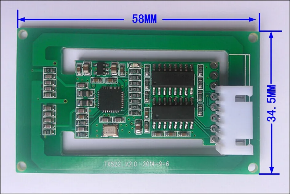 

IC Card Reader Module Reader Reader RFID Non-contact S50 Read and Write Inducting Serial Port RS232 TTL