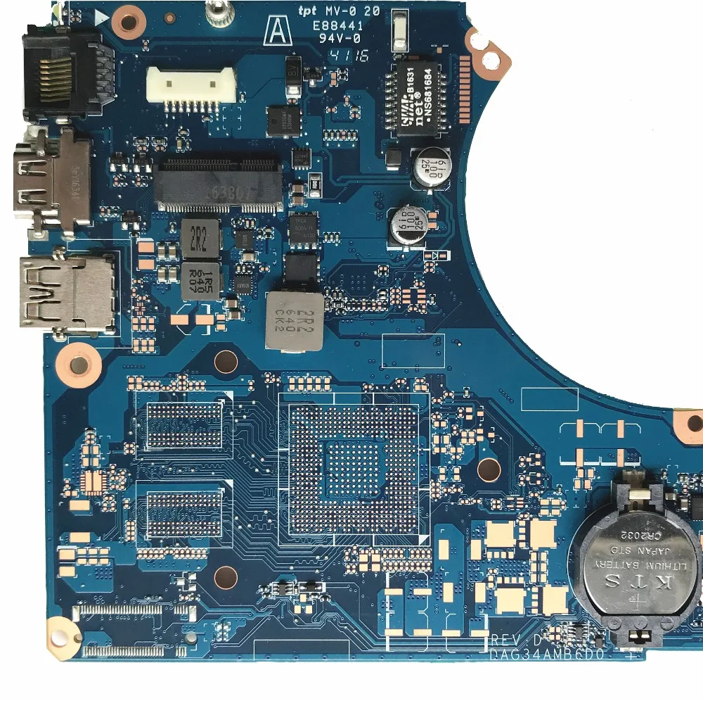 Flash Deal For HP 15-AU Laptop Motherboard DAG34AMB6D0 901574-601 With I5-7200U CPU DDR4 MainBoard 100% Tested Fast Ship 3