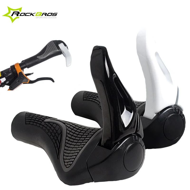 Rockbros High Quality Horns Shape Rubber Bicycle Handlebar Grips MTB