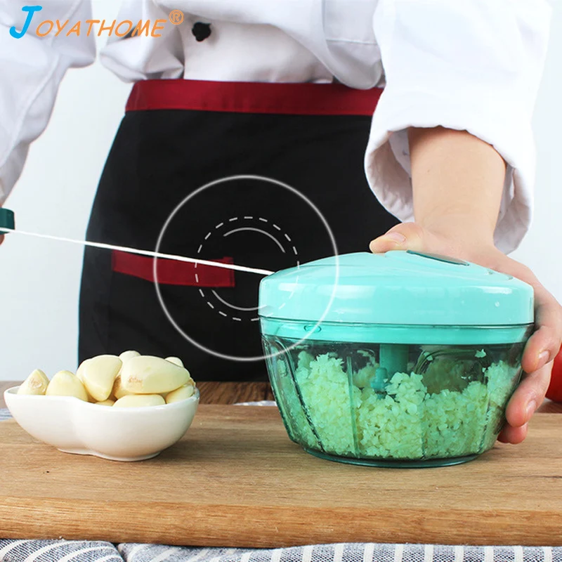 

Joyathome Multi-Function Manual Rope Cutter Food Processor Meat Grinder Baby Food Maker Ground Vegetable Garlic Press