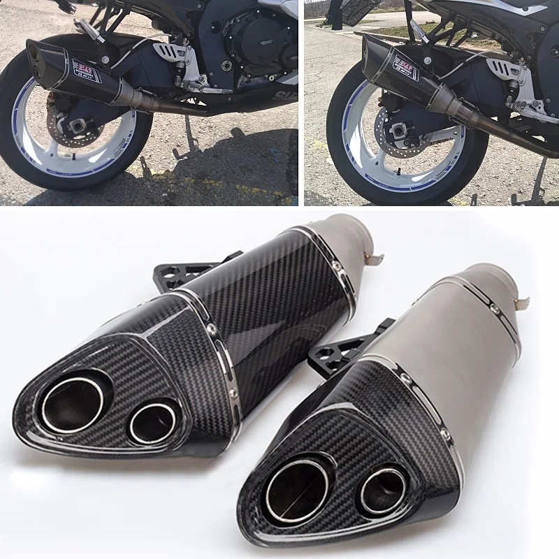 

Universal Motorcycle Exhaust Pipe Muffler Yoshimura Escape Moto With DB killer For Z900 NINJIA650 Z1000 cb650f CB1000R GSR650