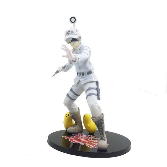 Anime Cells at Work White Blood Cell Red Blood Cell Hataraku Saibou Actions Figure  (8)