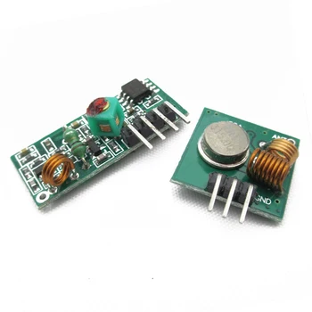 

5 pair (10pcs) 315MHz super-regenerative module wireless transmitter module burglar alarm transmitter receiver