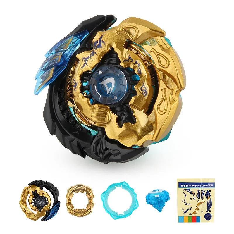 Золотой стиль волчок Beyblade Взрывная игрушка с пусковым устройством стартер и арена игрушка Металл Fusion Бог спиннинг Топ лезвие игрушка