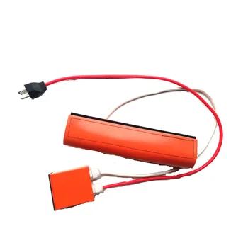 

220V 400W 230*280*1.5mm Silicone Heater for warm the spools 1500mm lead wire