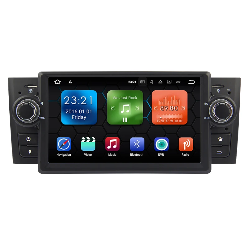 Автомобильный мультимедийный Стерео GPS-навигатор 7 дюймов Android DVD-радио аудио