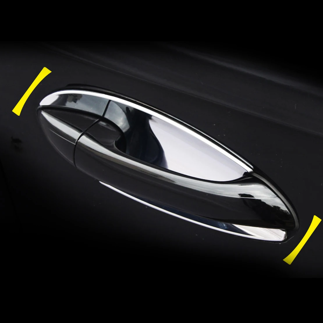 CITALL 4 шт. хромированная дверная ручка Чаша Крышка Накладка для Mercedes Benz GLK Class X204 300