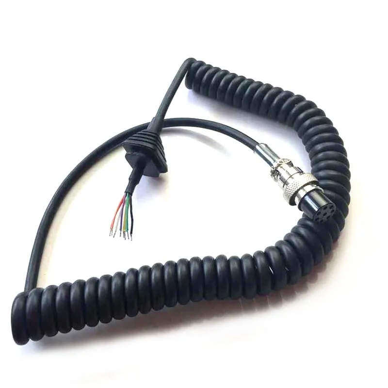 8 Pin Generic Replacement Handheld Speaker Mic Microphone Cable Cord For Alinco Radio EMS 57 EMS