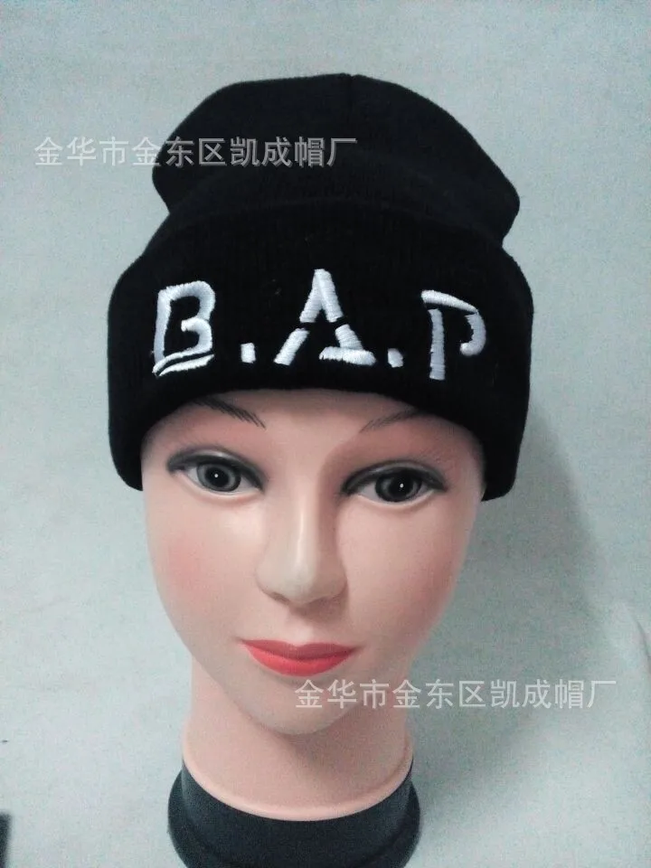 Kpop горячий tide cap B. a. P MATO кролики, окружающие ту или иную шерстяная шапка k-pop bap хип-хоп шапка черепки и шапочки аксессуары