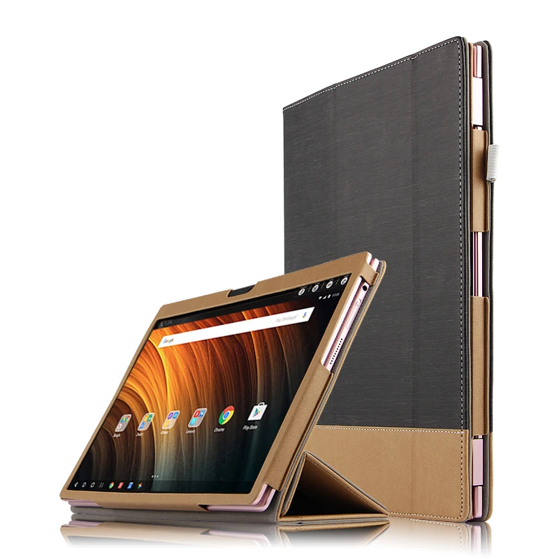 High Quality 3-Folder Canvas Flip Stand PU Leather Skin Shell Cover Funda Capa Case For Lenovo Yoga A12 a12 12 12.0 inch Tablet High Quality 3-Folder Canvas Flip Stand PU Leather Skin Shell Cover Funda Capa Case For Lenovo Yoga A12 a12 12 12.0 inch Tablet