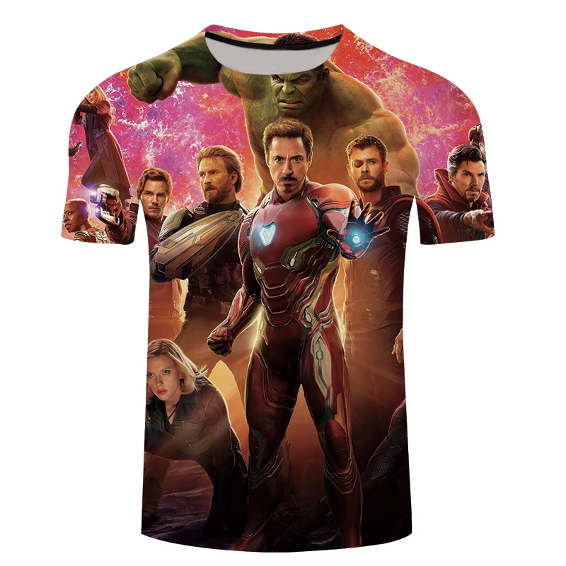 plus size avengers shirt