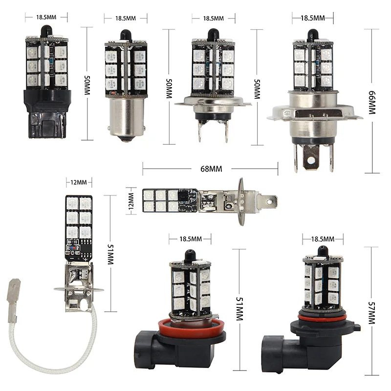 2 шт. светодиодный RGB налобный фонарь 5050 светодиодный 12SMD RGB рулевые фары Противотуманные фары дневного света с дистанционным управлением