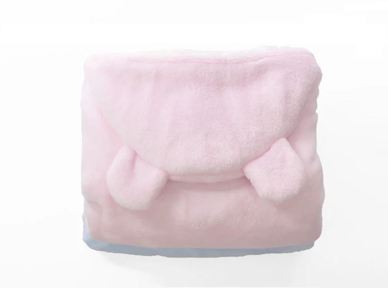 Детский спальный конверт для малышей, комплекты одежды для новорожденных, детский модный спальный мешок, милый комплект постельного белья с рисунком - Цвет: pink