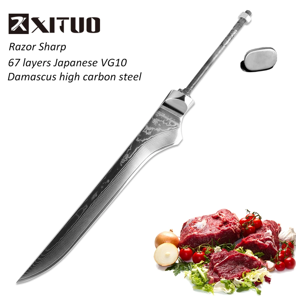 Najtaniej XITUO diy nóż ręcznie wykonane ostrze do noża 67 warstwa japonia vg10 damaszek wysokiej węgla ze stali nierdzewnej kuchnia Chef narzędzie Accesso