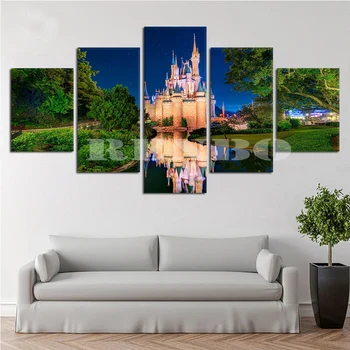 

5pcs,Castle,5D,DIY,Diamond Painting,Full,Scenery,Diamond Embroidery,Mosaic,Cross Stitch,Needlework,Rhinestone,Home Decoration