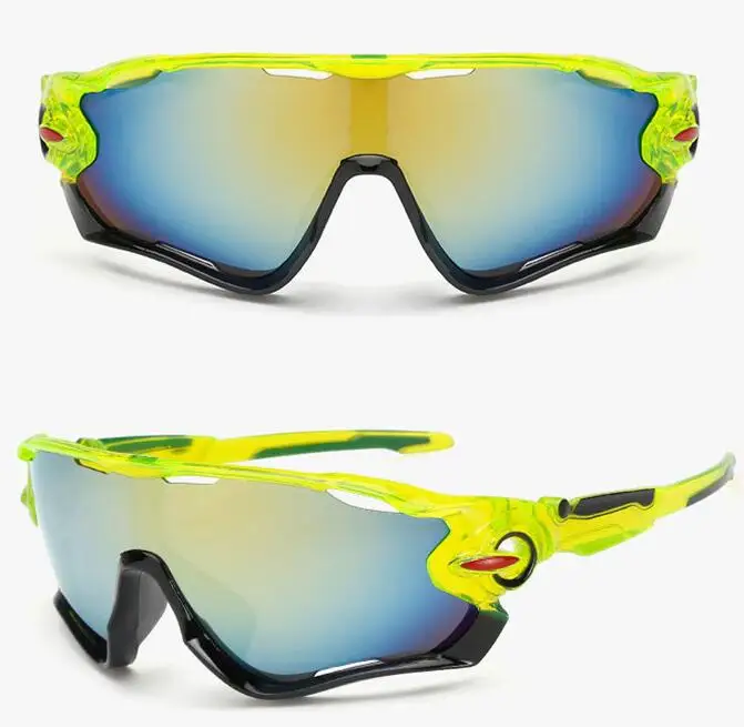 

ROBESBON Unisex Outdoor Sports Cycling Riding Bicycle Bike MTB Road UV400 5 lens Sun Glasses Eyewear Goggles