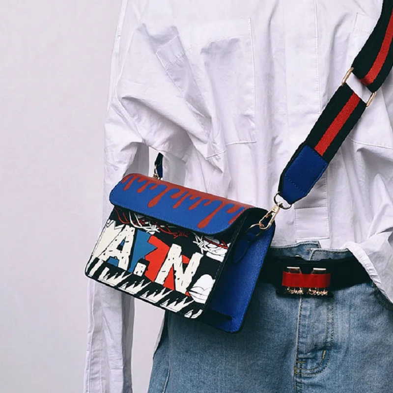 graffiti sling bag