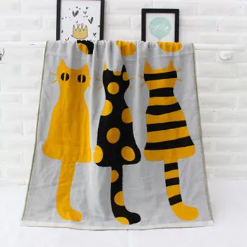 

Spring Muslin Baby Bedding Blankets 3 Layers Gauze Cotton Newborn Swaddle Summer Soft Cartoon Rabbit Infant Bath Towel cobertor