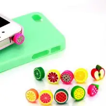 Наушники фрукты Пылезащитная заглушка для Iphone samsung 3,5 мм Универсальная гарнитура для мобильного телефона аксессуар