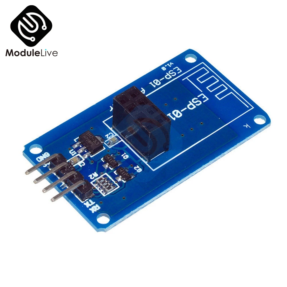 ESP8266 ESP01 ESP 01 серийный WiFi беспроводной адаптер модуль 3 V 5V Esp01 Breakout адаптеры pcb