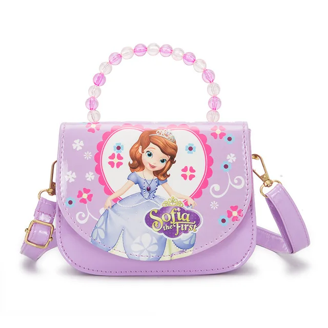 Disney милые Мультяшки, для принцессы сумка-мессенджер через плечо сумка Софии Замороженные сумка через плечо для девочек милые подарки - Цвет: 3