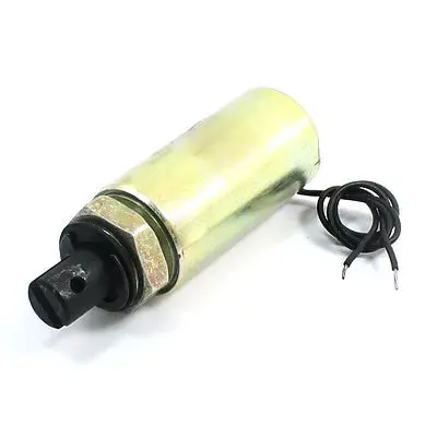 

DC 12V 7.2W 1mm 3000g 8mm 500g Open Frame Tubular Solenoid Electromagnet