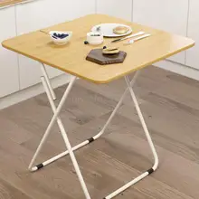 Стол складной портативный комплект с квадратным столом бытовой небольшой квадратный стол Балконный стол квадратный стол для ужина
