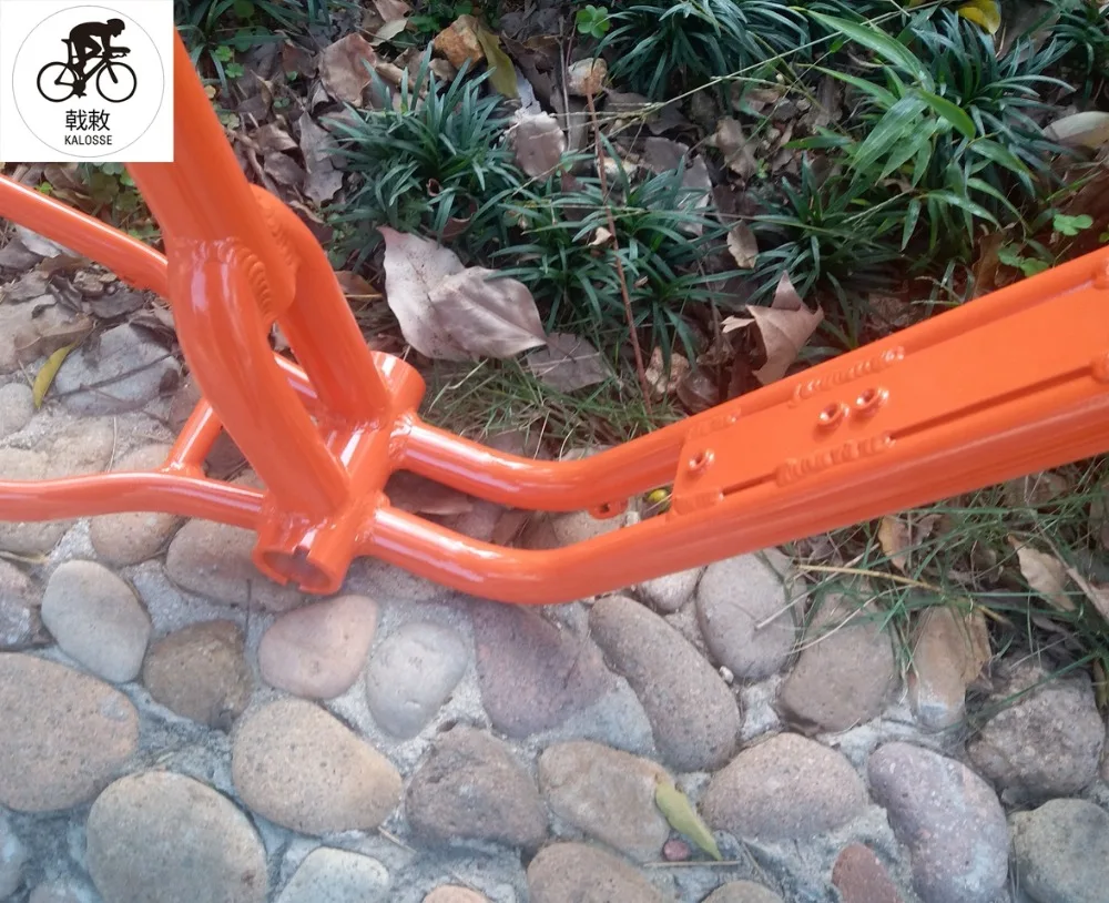 Excellent Kalosse aluminum alloy  120mm BB size Electric  bike  frame  26*17inch fat bicycle frame ,26*4.8 beach bike frame 21