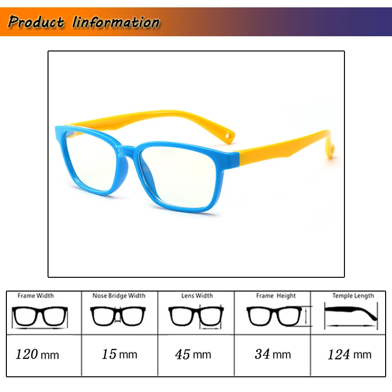 Новинка, анти-синий светильник, блокирующие очки для детей, для мальчиков и девочек, компьютерные игровые очки, Анти-усталость, кремнеземная оправа, Gafas N9