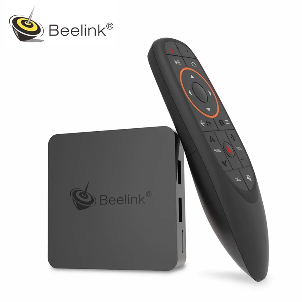 Смарт ТВ приставка Beelink GTmini 2 4G с поддержкой голосового пульта дистанционного