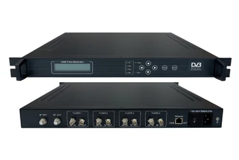 

4in1 QAM to QAM TransModulator 4in1 QAM/DVB-C RF in,4in1 QAM/DVB-C RF out Modulator sc-4114